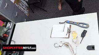 Horny milf Kessie Shy gets her Tight Pussy and arsehole opened up for stealing - shoplyfter mylf