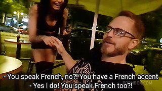 French Cutie Clara Mia Gets Awesome Pussy And Throat Fuck With