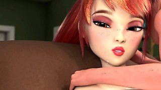 The Anal Domination of a Dickgirl in a Cyberpunk Underworld