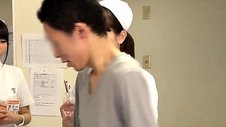 Tokyo hot Japanese group sex creampie