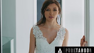 pure taboo bride maya woulfe caught anxious fiance suck