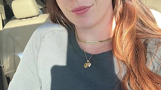 Finding a Spot at the Mall to Cum Hard Orgasm Outdoors