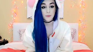 Emo Teen Becka Solo Webcam Masturbation Porn