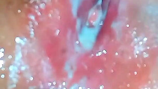 Very Creamy Orgasm - Wife Puts Anal Plug in Her Ass and Fucks Her Creamy Pussy Full of Cum!
