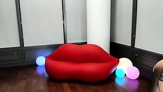 Amateur asian teen licks ass and sucks cock