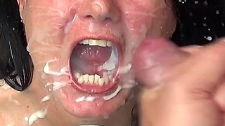 The Cum Inferno! the Ultimate Jerk-off Party with a Mega Cum Mask!