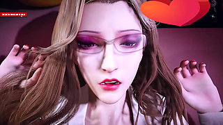 Digital Girl with a Real Attitude - 3D Hentai Animation