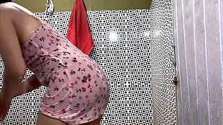 Stepdad Enters The Bathroom