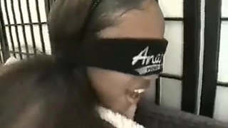Lacey Duvalle s blindfold suprise