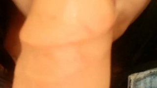 She Dances and Strips Naked Showing Her Hairless Pussy