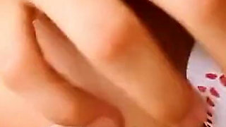 Busty Latina Brunette POV Pussy Flashing and Baseball Insertion