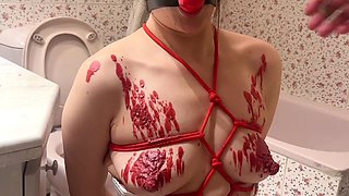Slave Doll Aaruna Diary 6 (wax Dripping Urination Rope Bondage Orgasm Squirting Control Chastity Belt Butt Plug)