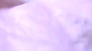 My Friend's Beautiful Wife Enjoys the Jacuzzi in the Motel Before Fucking Her, She Loves Cock