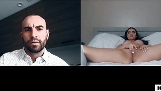 UNSPOILED TABOO Step Father Blackmails Her Daughter-in-law After Web cam Onanism - Athena Faris