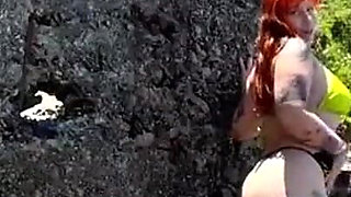 Redhead and Brunette Got Turned on at the Beach and Secretly Gave Each Other Oral Sex