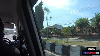 Asian teenage got big penis from the back