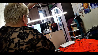 Mature Russian Bitch Aimeeparadise Tests Clit and Nipple Clamps.!. the Test Ends with Hot Fucking and Sperm Flowing Out of a We