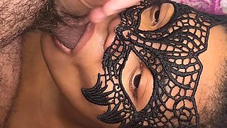 Throat Fuck with Cum in the Eye