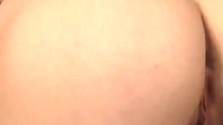 Two girls rides on the same big dick for a good threesome fuck