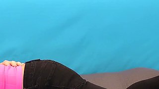 Redhead's Stomach Pressing Fetish - Belly Punch E03 - MILF Stella