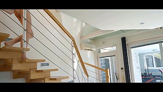 Janet Alfano cheats on her husband with his friend in the bathroom