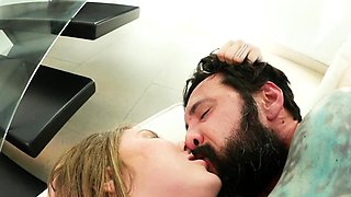 Mexicana blowjob with her big boobs