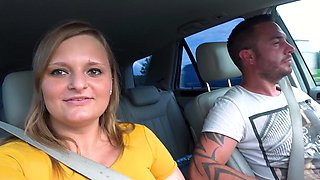 Sex-Parking-Lot! Lina Wants Sperm, Big-Ass Teen Fucked Without A Condom