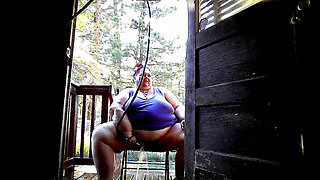 Showering in the Water Hose. Pt 4