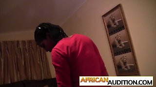 Big bum black teenager getting shagged hard