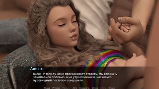 Cute girl gives amazing deep throat with her petite chest