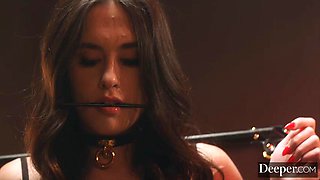 Deeper. Submissive Bartender Daisy Phoenix Is Bound  Gagged After Hours