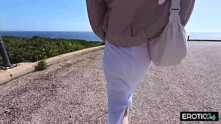 Wild German Babe Gets Naughty on the Beach in a Sun-soaked Hookup