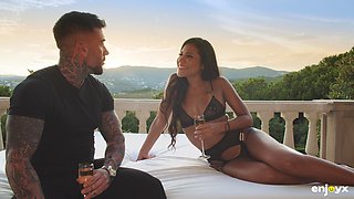 Sunset ignites passion of Andrea Retali