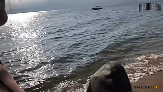Sex on Ilhabela Beach with the Naughty Dread Hot