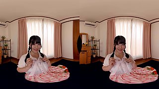 My Extra High Class Girlfriend - Big Tits Asian Schoolgirl Maid