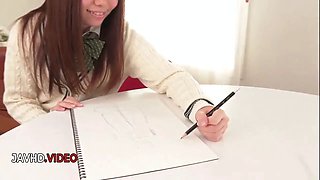 Intense Japanese Classroom Passion As Asian Girl Blows Teacher Hard