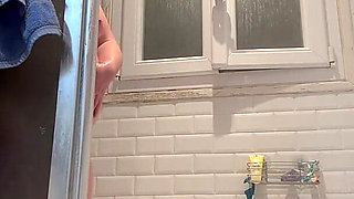 Bathroom Camera Sexy Solo Shower in Paris