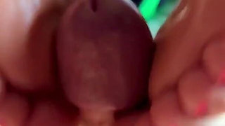 Homemade Amateur Footjob Very Close up Sexy Oiled Soles Pretty Toes