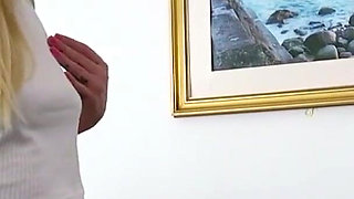 Horny skinny teen Amber Deen gets fucked by her new neighbor