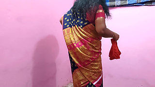 Stepaunty Was Getting Ready to Put on Her Panty and I Stopped Her From Putting on Panty and Had Sex with Her