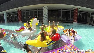 Vicky At Home featuring Vicky Vette and Penny Pax's french kiss scene