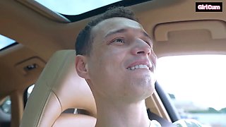 Fierce Orgasms Make Amira Mae's Fuck Hole Go Into Convulsions
