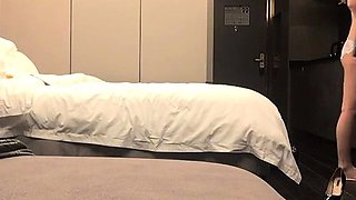 Cute shaved asian fingering on hidden cam