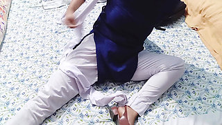 Real Teacher and Student Sex at Home