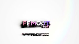 FEMOUT Caught Masturbating
