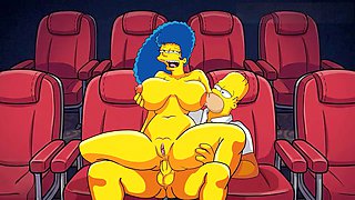 Homer simpson, creampie compilation, futa animation