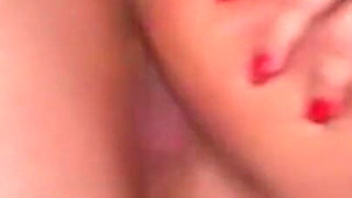 Cock and dildo in sexy ass
