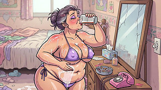 Cum Glazed SSBBW Animation