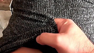 POV Bondage Chair Tease. Tape Gag, Smoking, Buttplug and Double Orgasm