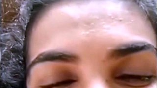Sexy horny desi indian housewife nude strip on webcam mms